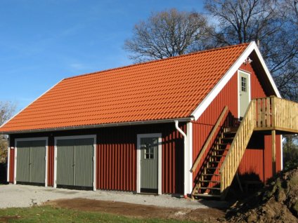 Garage med övervåning