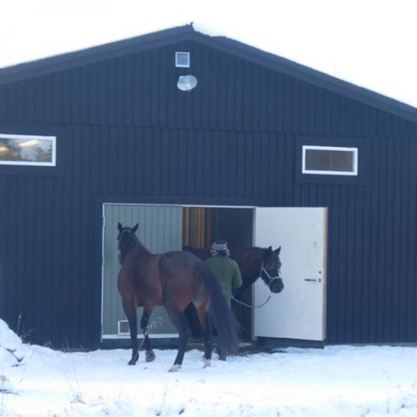 Svart stall